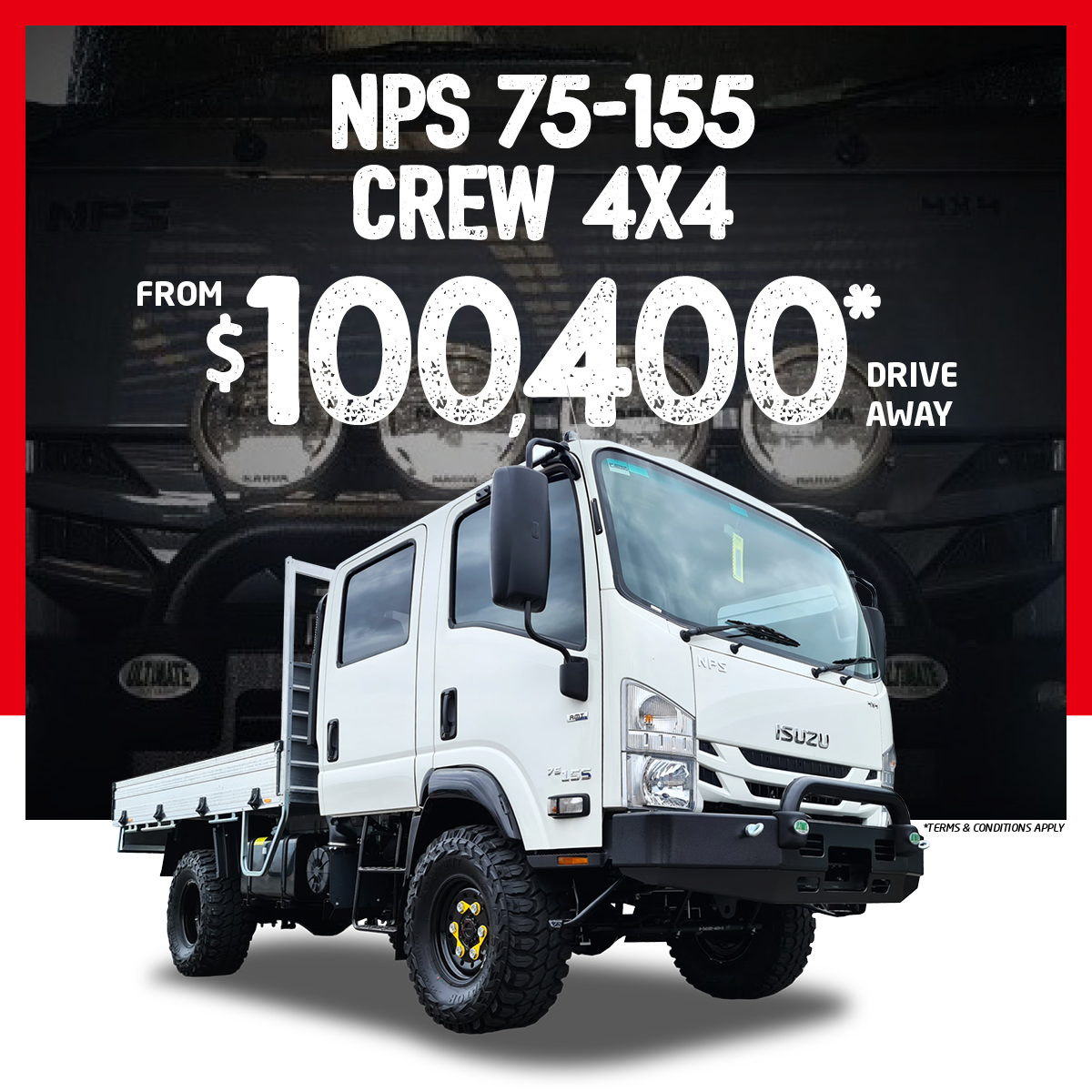 Current Specials Brisbane Isuzu